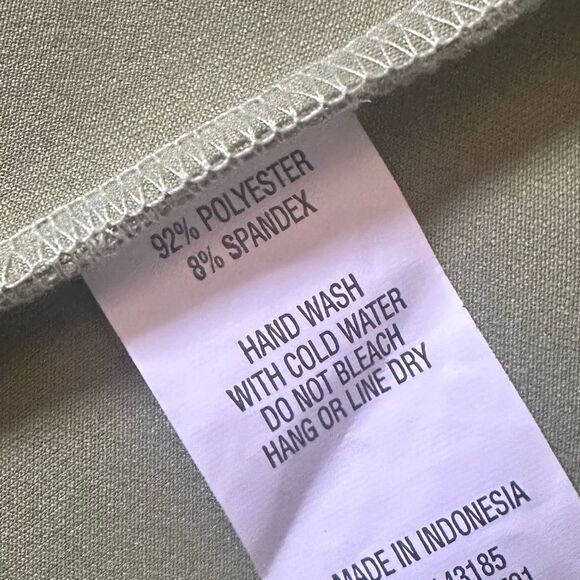 Y2K Minimalist Crop Top & Skort XL Faux Soft Girl Pastel Green Set - Picture 5 of 5